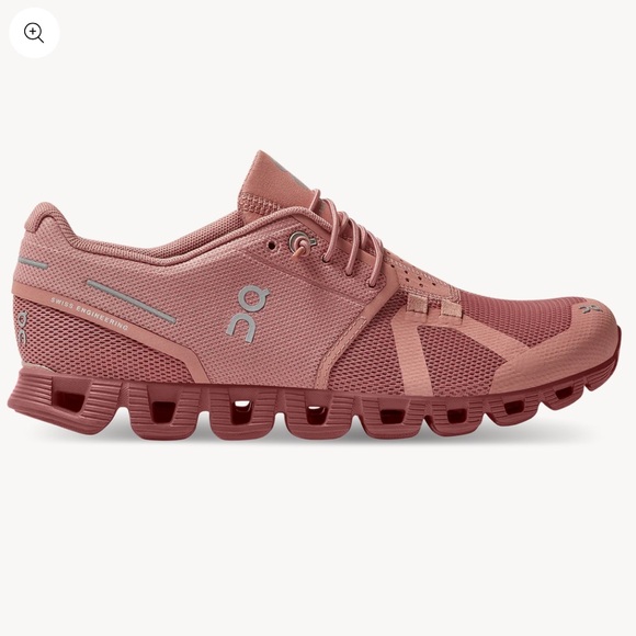 On Running Shoes - On Cloud 5 Women’s Running Shoes Sneakers Monochrome Rose Speed Laces size 9